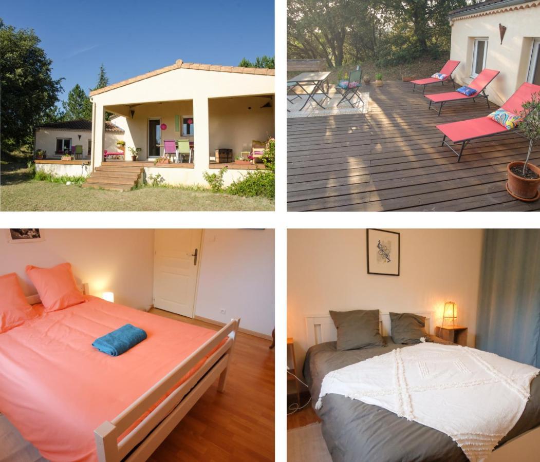 Gite Lechappee Bleue Dromoise - Villa Aouste-sur-Sye エクステリア 写真