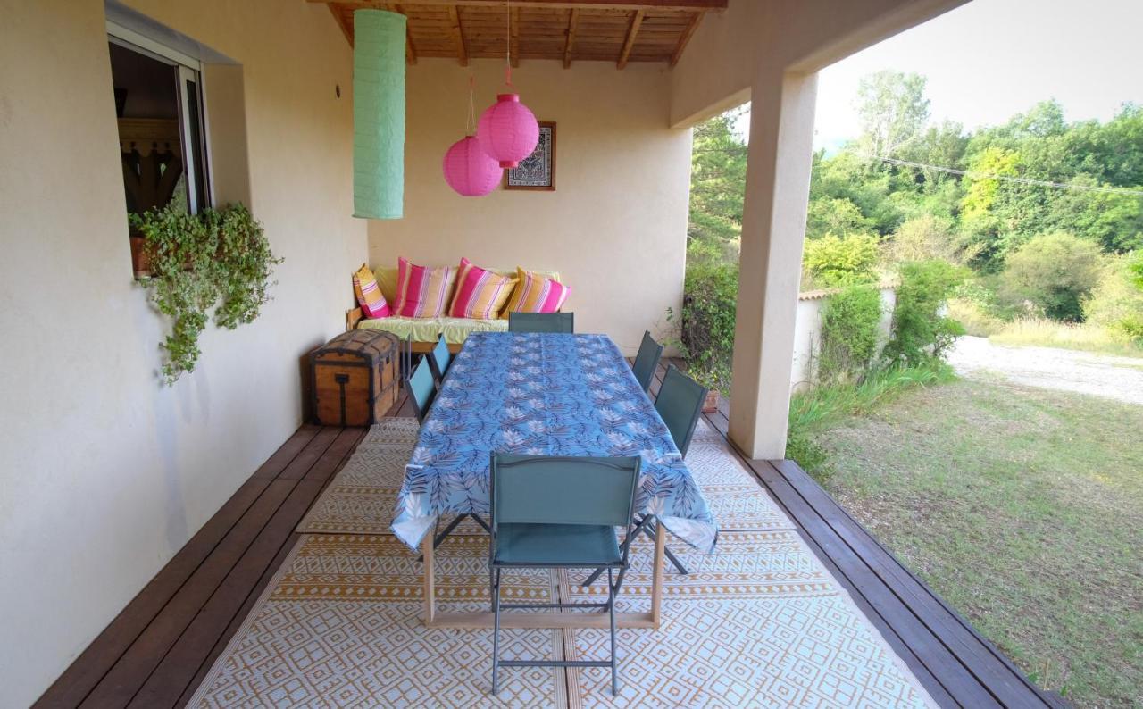 Gite Lechappee Bleue Dromoise - Villa Aouste-sur-Sye エクステリア 写真